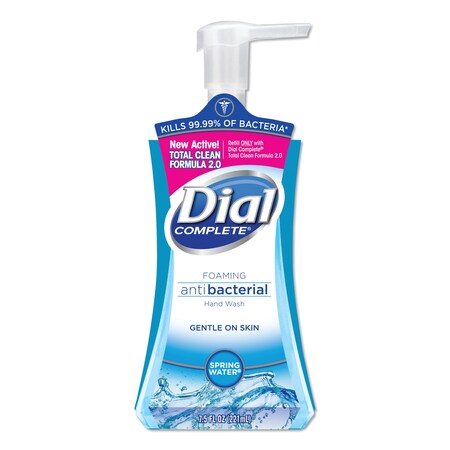 Dial Foam Personal Soaps, Spring Water®, Pump Bottle 1700005401